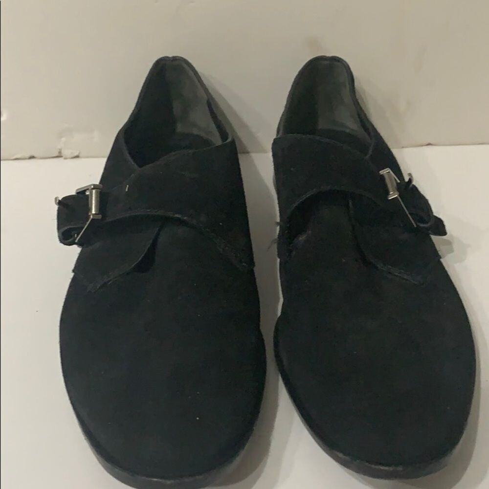 ALEXANDER WANG BLACK SUEDE POINTED TOE SHO…